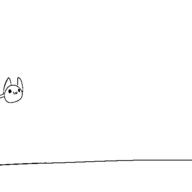 2019 animated bounce cat // 500x500 // 23KB