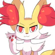 2023 animated braixen pokemon // 1000x1000 // 269KB