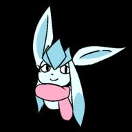 glaceon lyn_(glaceon) pokemon // 500x500 // 14KB
