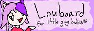 2020 louboard // 300x100 // 4.0KB