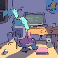 2019 computer desk shichi // 500x500 // 23KB