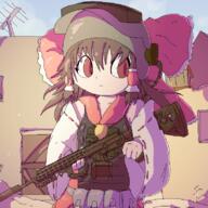 2021 gun reimu touhou // 800x800 // 220KB
