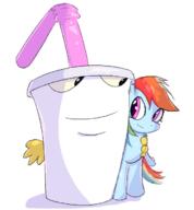 2022 aqua_team_hunger_force master_shake my_little_pony pony rainbow_dash // 648x698 // 153KB