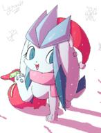 2020 christmas glaceon lyn_(glaceon) pokemon // 514x678 // 67KB