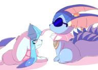 2022 glaceon lyn_(glaceon) pokemon trapstar vaporeon // 1000x714 // 52KB