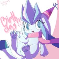 2020 birthday_lyn_series glaceon lyn_(glaceon) pokemon // 812x812 // 103KB